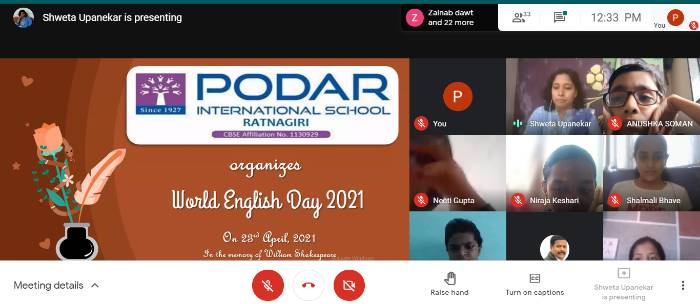 World English Language Day - 2021 - ratnagiri